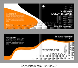 Vector abstract Brochure vector background illustration 