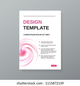 Vector abstract broshure template