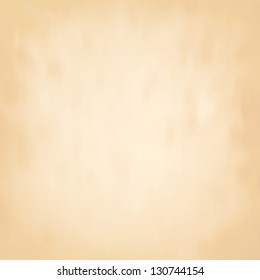 Vector Abstract Brown Background Old Paper Parchment With Soft Texture, Wallpaper, Neutral Plain Backdrop For Website Or Vintage Invitation Or Stationary