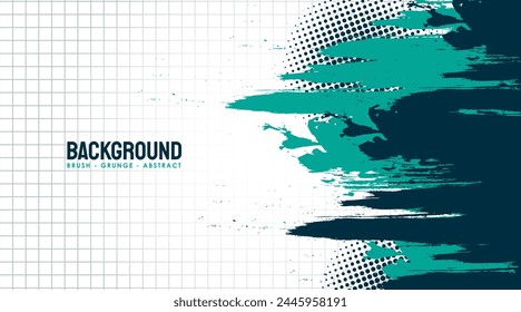 Vector Abstract Brush Grunge Background