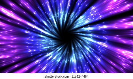 Vector abstract. Burst lines with lights. Digital graphic for brochure, website, flyer, print, poster, other design