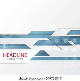 Vector abstract business background. Template brochure design