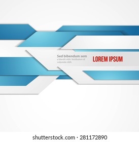 Vector abstract business background. Template brochure design