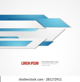 Vector abstract business background. Template brochure design