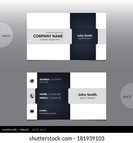 Vector Abstract Business Card. 