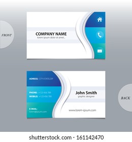 Vector abstract business cards. 