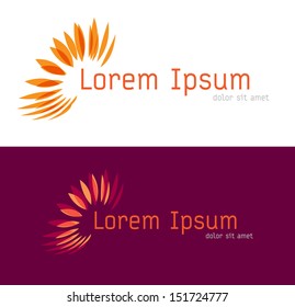 Vector abstract business design template