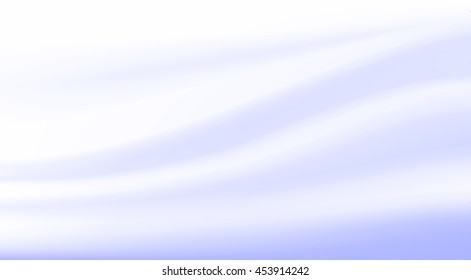 Vector abstract calm blue waves background. White lines backdrop. Sand storm. 