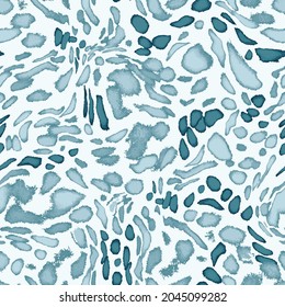 Vector abstract camouflage seamless pattern repeat background