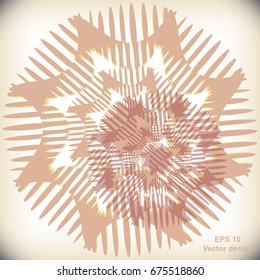 Vector abstract card. It can be used on websites, design of packages and brochures