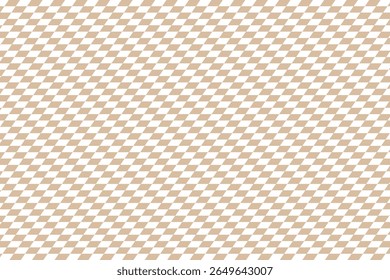 Vector abstract checkered background. Dynamic backdrop with optical illusion, op art.