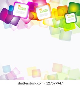 Vector abstract cheerful background.