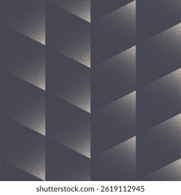 Vector abstract chevron pattern with subtle stipple gradient shading. Bold modern abstract background for graphic design, textile, wallpaper and digital art. Elegant balance of texture and motion