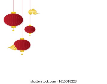 vector of abstract chinese new year graphic and background