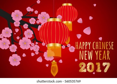 vector of abstract chinese new year graphic and background(Translation for Chinese characters Happy Chinese New Year)