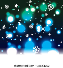 vector abstract christmas background