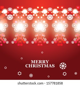 vector abstract Christmas banner