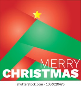 vector abstract Christmas tree template Christmas card backdrop banner backdrop design