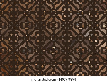 Vector abstract cinnamon stylized floral background