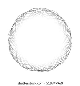 Vector abstract circle background