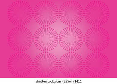 vector abstract circle background with pink color