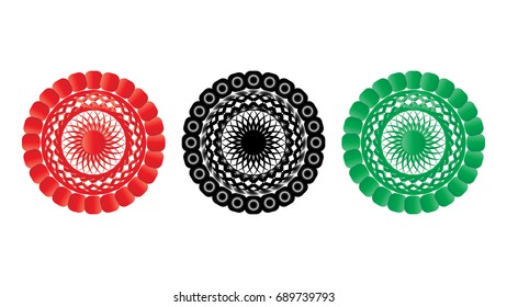 Vector abstract Vector abstract circle rotating logo designAbstract company logo vector collection - line style business corporate logotypes