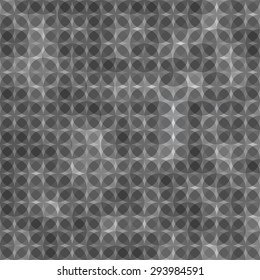 Vector abstract circle seamless pattern