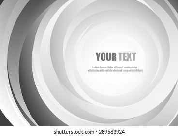 Vector : Abstract circle style background and sjpace for text