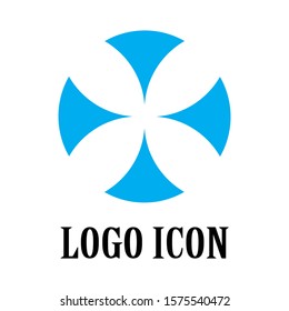 Vector Abstract Circle Swirl Logo Design