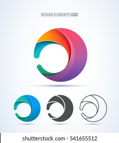 Round Logo Design Stock Illustrations Images Vectors Shutterstock