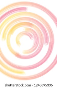 Vector Abstract Circles Design Lines. Design Illustration. Abstract Spiral Shape.