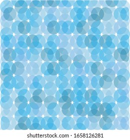 Vector, Abstract Circles Mosaic, Geometric Pattern, Background Graphics.