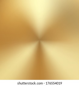 Vector abstract circular golden metallic texture