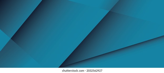 Vector Abstract clean light of rays, stripes lines with blue light, speed and motion blur over dark blue background