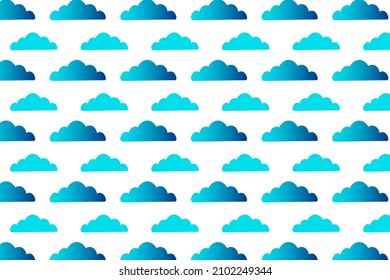 Vector Abstract Clouds Pattern Background