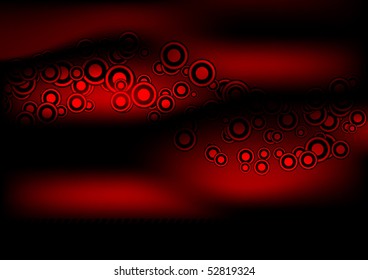 Vector abstract cloyed