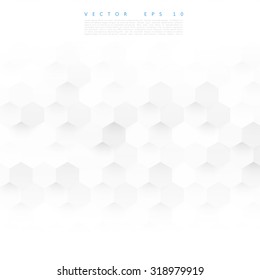 Vector abstract color 3d hexagonal. Background with hexagon element