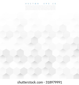 Vector abstract color 3d hexagonal. Background with hexagon element