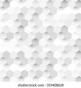 Vector abstract color 3d hexagonal. Background with hexagon element
