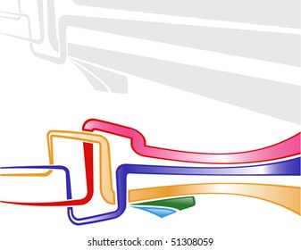 the vector abstract color background