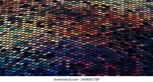 vector abstract color cube background.