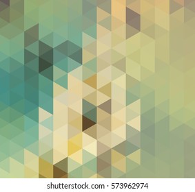 Vector abstract color geometric background. Template design