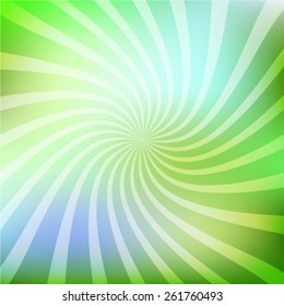 Vector abstract color line