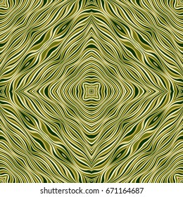 Vector abstract color lines pattern. Waves background with distortion effect. Optical illusion.