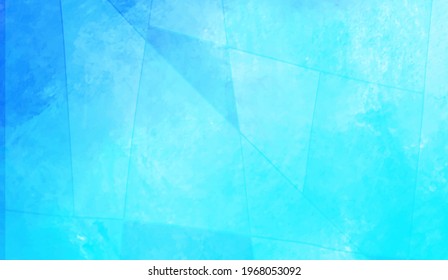 Vector abstract color paint blue background. Hand drawn abstract paint brush stroke. Watercolor elements.