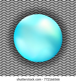 Vector abstract color speech bubble. Modern design background.