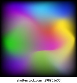 Vector Abstract Colored Background. Abstract Colorful Blurred Pattern