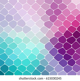 Vector abstract colored background of pebbles