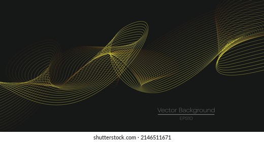 Vector abstract colored line art background, Illustration suitable for Backdrop