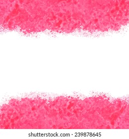 Vector abstract colored watercolor background. Design template with place for your text. 